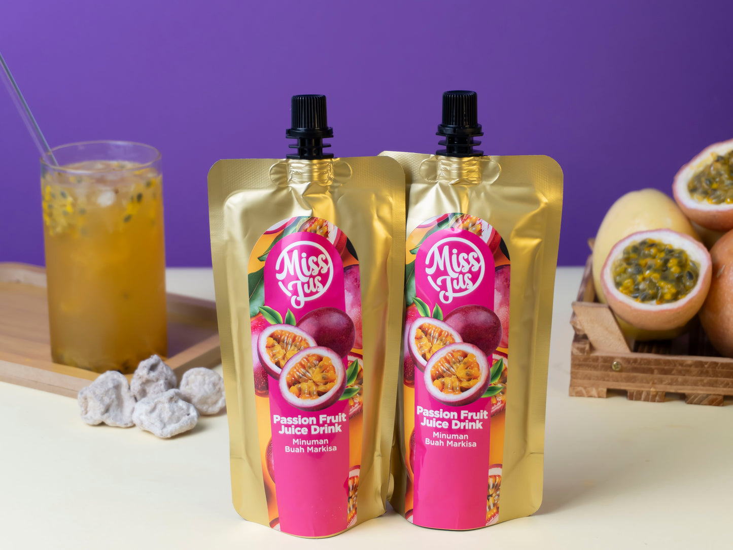 MISSJUS Passion Fruit Flavor Juice
